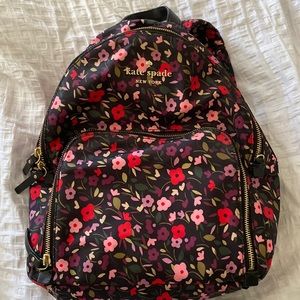Kat Spade Floral Backpack